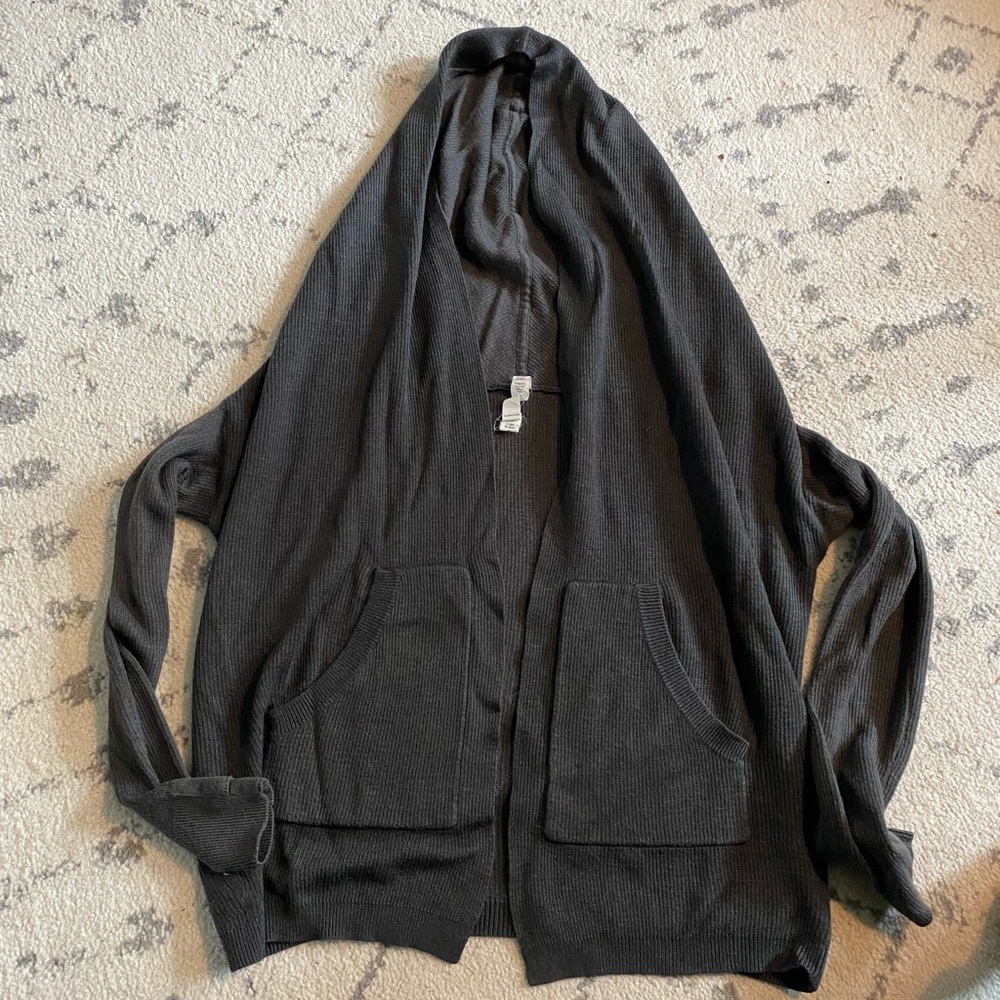 Lululemon hooded cardigan wrap cashmere blend